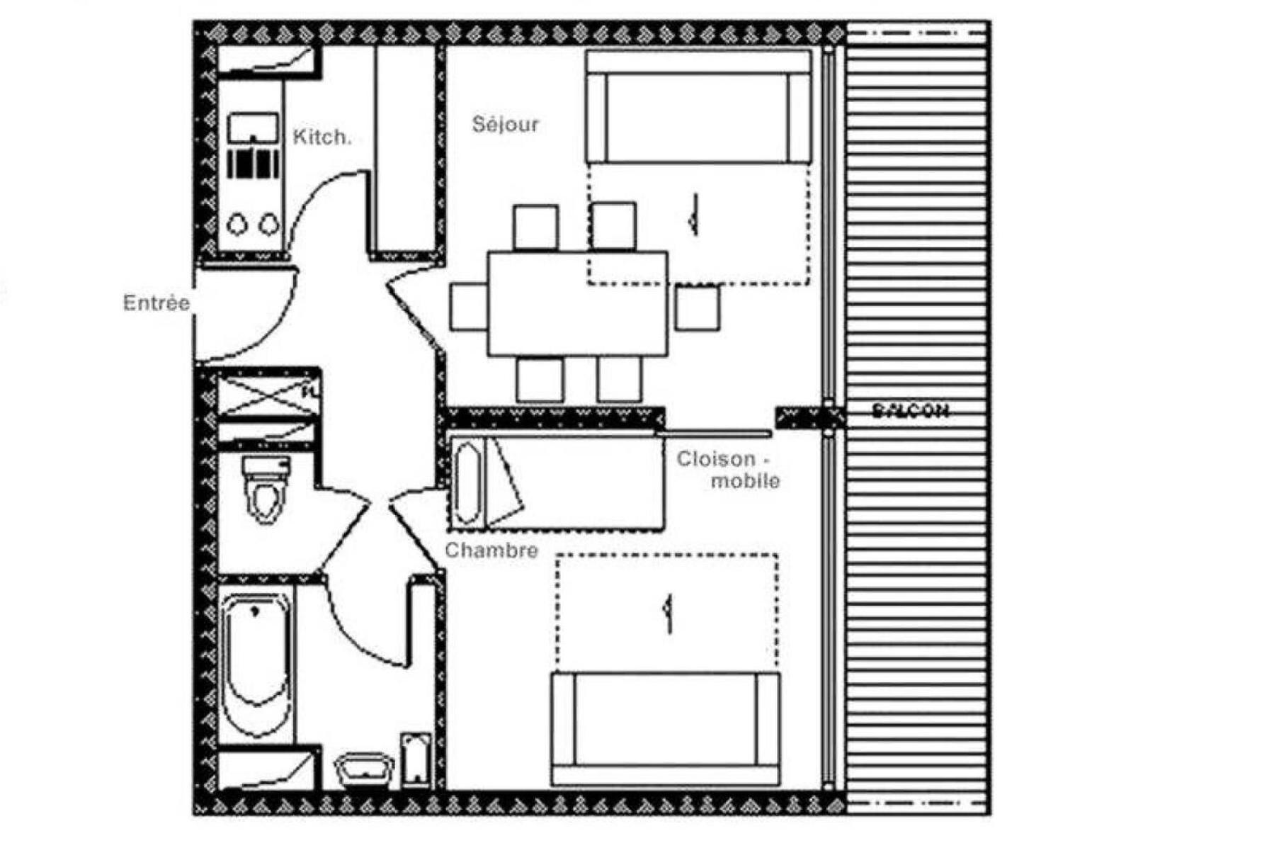 Residence Aravis - Appartement Lumineux & Spacieux - Ski Aux Pieds - Balcon Mae-3464 생마르탱 드 벨빌 외부 사진